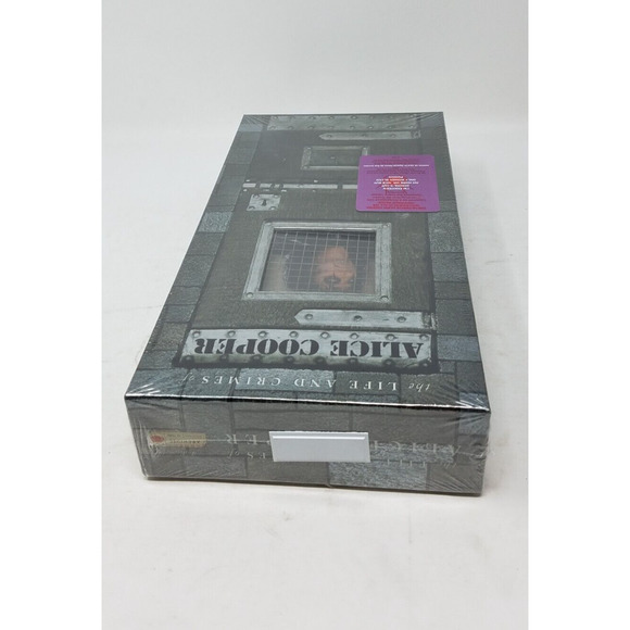 Life & Crimes Of Alice Cooper Box Set 4 Discs CDs 1999 Brand New Factory Sealed - Picture 5 of 7